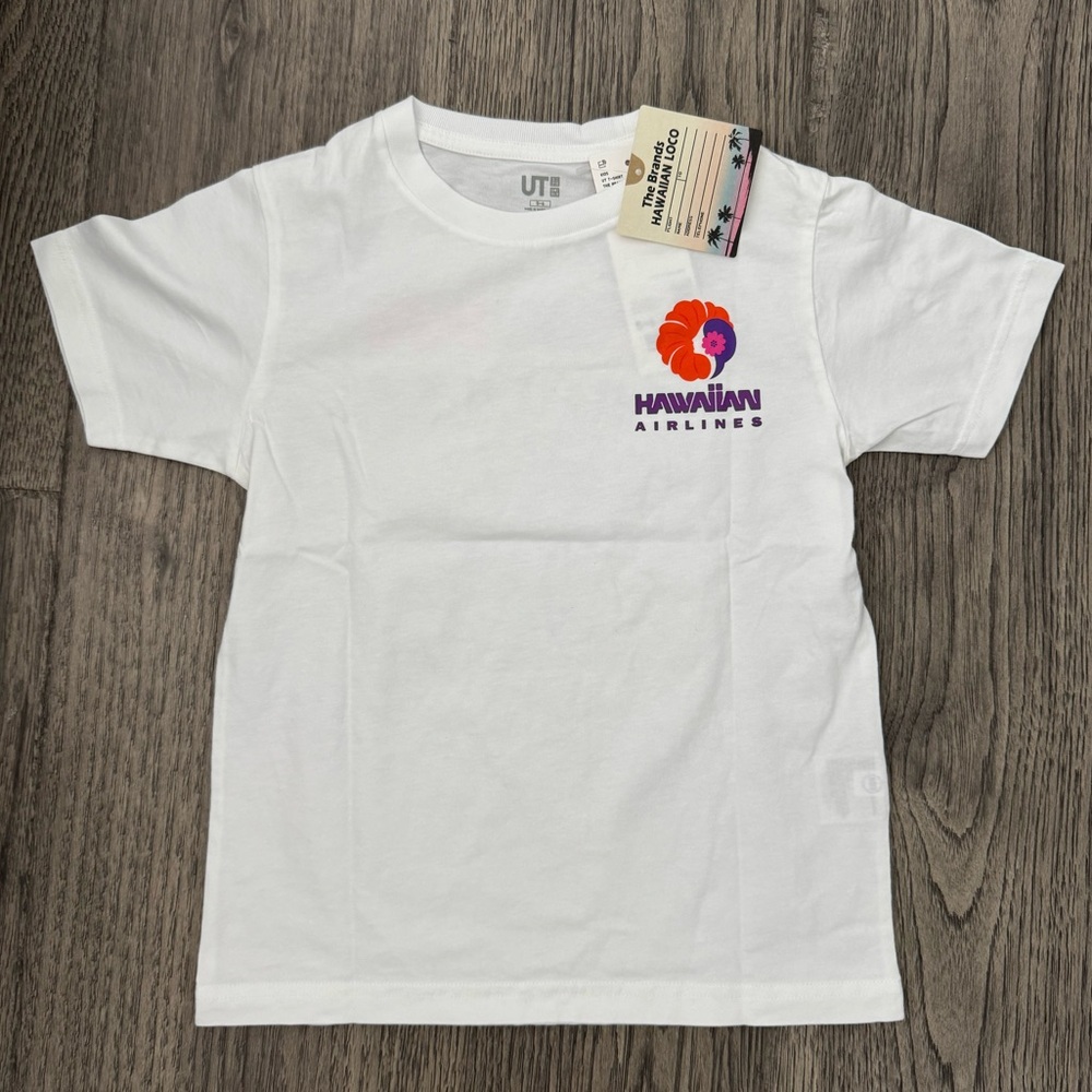 Uniqlo Kids Hawaii Exclusive Hawaiian Airlines Shirt